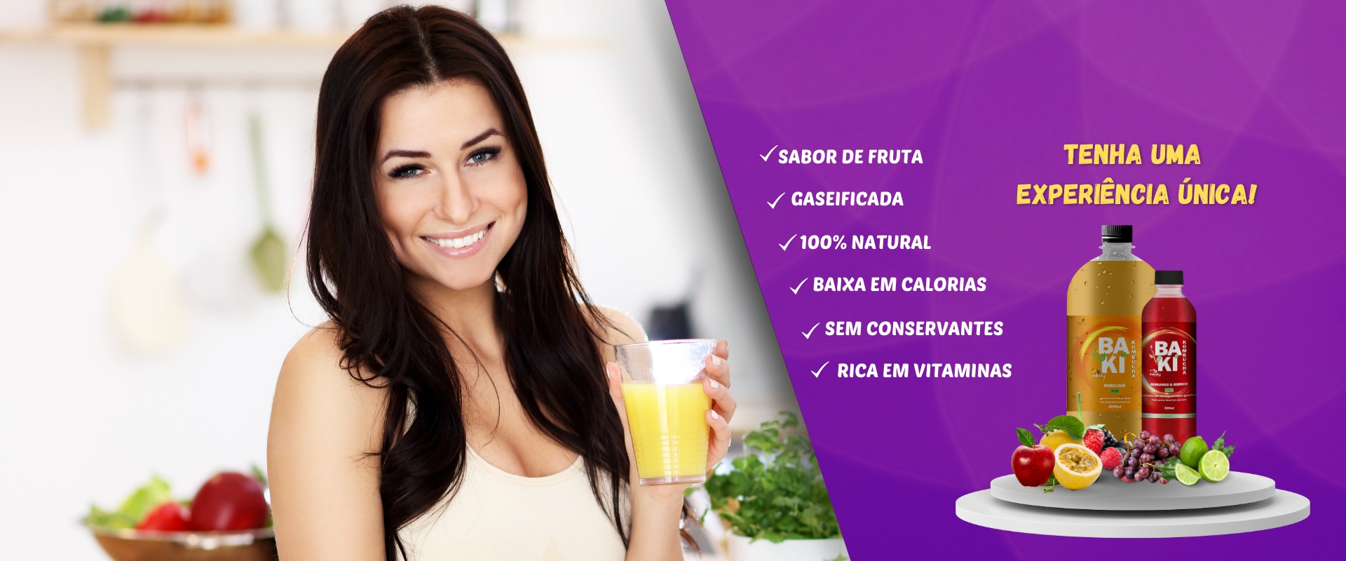 Benefícios Kombucha