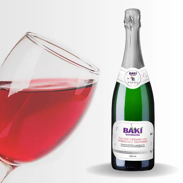 Espumante de Kombucha - Frutas Vermelhas - Image 3