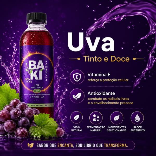 kombucha uva-